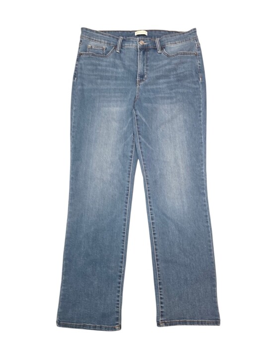 crown & ivy Denim - Crown & Ivy Mid Rise Straight Leg Jeans